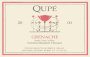 Qupe Purisima Mountain Vineyard Grenache 2000  Front Label