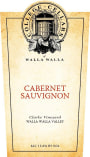 College Cellars of Walla Walla Clarke Vineyard Cabernet Sauvignon 2014 Front Label