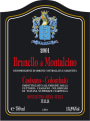 Casisano - Colombaio Brunello di Montalcino 2001  Front Label