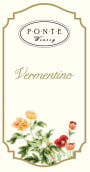 Ponte Family Estate Vermentino 2019  Front Label