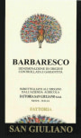 Fattoria San Giuliano Barbaresco 2014  Front Label