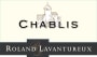Roland Lavantureux Chablis (375ML half-bottle) 2022  Front Label