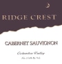 Claar Cellars Ridge Crest Cabernet Sauvignon 2009 Front Label