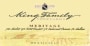 King Family Vineyards Meritage 2009  Front Label