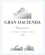 Santa Rita Gran Hacienda Carmenere 2013  Front Label