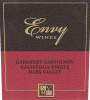 Envy Wines Cabernet Sauvignon 2009  Front Label