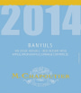 M. Chapoutier  Banyuls 2014  Front Label