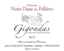 Notre Dame des Pallieres Gigondas 2016  Front Label