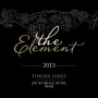 Element Syrah 2013  Front Label