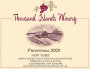 Thousand Islands Winery Frontenac Xxx 2013 Front Label