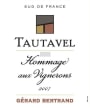 Gerard Bertrand Cotes du Roussillon Villages Tautavel Hommage aux Vignerons 2007  Front Label