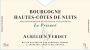 Aurelien Verdet Hautes Cotes de Nuits Le Prieure Blanc 2014  Front Label