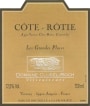 Domaine Clusel-Roch Les Grandes Places Cote Rotie 2000  Front Label