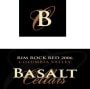 Basalt Cellars Rim Rock Red 2006 Front Label