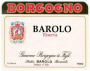 Borgogno Barolo Riserva 1962  Front Label