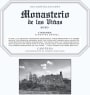 Monasterio de las Vinas Carinena Crianza 2010 Front Label