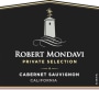 Robert Mondavi Private Selection Cabernet Sauvignon 2016  Front Label