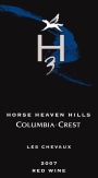 Columbia Crest H3 Les Chevaux Red 2007  Front Label