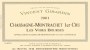 Vincent Girardin Chassagne-Montrachet Les Vides Bourses Premier Cru 2001 Front Label