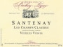 Domaine Bachey-Legros Santenay Les Champs Vieilles Vignes 2019  Front Label