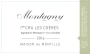 Maison de Montille Montagny Les Coeres Premier Cru 2016  Front Label