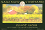 Saginaw Vineyard Pinot Noir 2009  Front Label