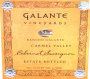 Galante Vineyards Rancho Galante 2014  Front Label
