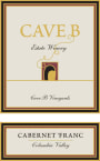 Cave B Estate Winery Cabernet Franc 2012  Front Label