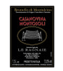 Le Ragnaie Casanovina Montosoli Brunello di Montalcino (1.5 Liter Magnum) 2018  Front Label