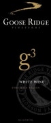 Goose Ridge G3 White 2015 Front Label