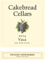 Cakebread Vaca Red 2014  Front Label