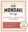 CK Mondavi Cabernet Sauvignon 2017  Front Label