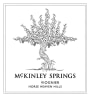McKinley Springs Winery Viognier 2012  Front Label