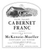 McKenzie-Mueller Vineyards & Winery Cabernet Franc 2001  Front Label