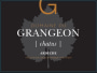 Domaine Du Grangeon Coteaux  l'Arche Chatus 2014 Front Label
