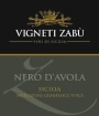 Farnese Vigneti Zabu Nero d'Avola 2010  Front Label