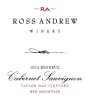 Ross Andrew Winery Taylor Mag Vineyard Reserve Cabernet Sauvignon 2012  Front Label