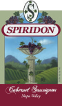 Spiridon Wines Cabernet Savignon 2008  Front Label