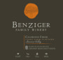 Benziger Stone Farm Vineyard Calabazas Creek Red 2013  Front Label