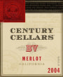 Beaulieu Vineyard Century Cellars Merlot 2004  Front Label