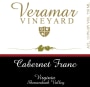 Veramar Vineyard Cabernet Franc 2015 Front Label