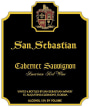San Sebastian Winery Cabernet Sauvignon  Front Label