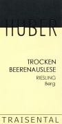 Markus Huber Berg Trocken beerenauslese Riesling 2008  Front Label