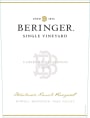Beringer Steinhauer Ranch Vineyard Cabernet Sauvignon 2007  Front Label