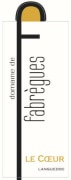 Domaine de Fabregues Coteaux du Languedoc Le Coeur 2013  Front Label
