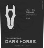 Dark Horse Limited Release Petite Sirah 2015 Front Label