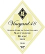 Vineyard 48 Sauvignon Blanc 2009 Front Label