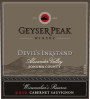 Geyser Peak Devils Inkstand Winemaker's Reserve Cabernet Sauvignon 2012  Front Label