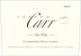 Joseph Carr Napa Valley Cabernet Sauvignon 2013  Front Label