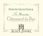 Alain Jaume Chateauneuf-du-Pape Le Miocene 2014  Front Label
